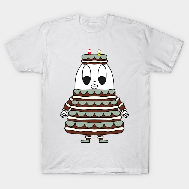 Wedding-Cake Egg T-Shirt by M.-P.-Mueller